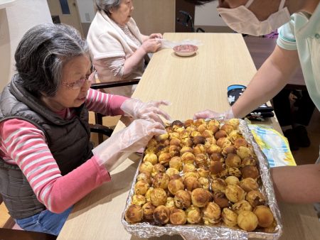 沢山できたわね！